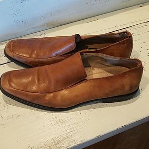 Stacy Adams Mens Brown leather dress shoe